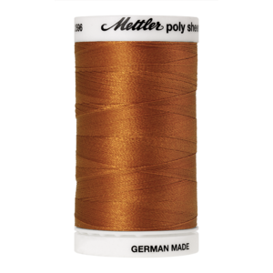 METTLER POLY SHEEN N°40 - 800m  - 0940 Autumn Leaf