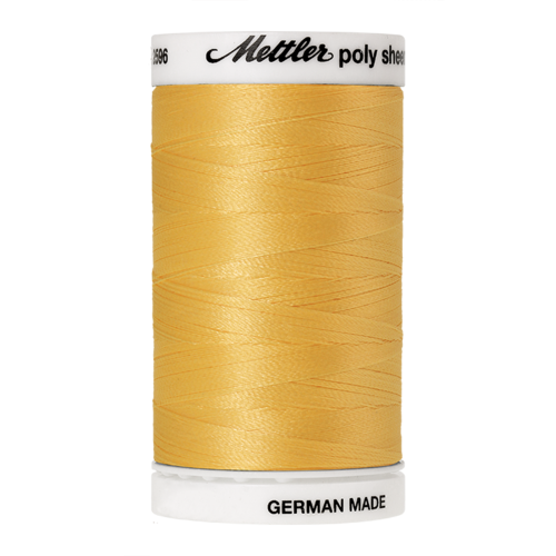 METTLER POLY SHEEN N°40 - 800m  - 0630 Butter Cup