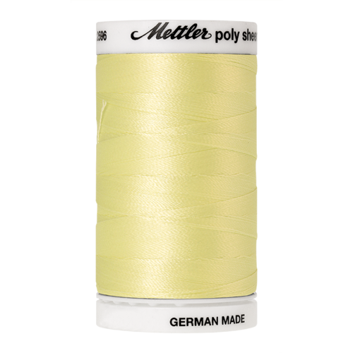 METTLER POLY SHEEN N°40 - 800m  - 0250 Lemon Frost