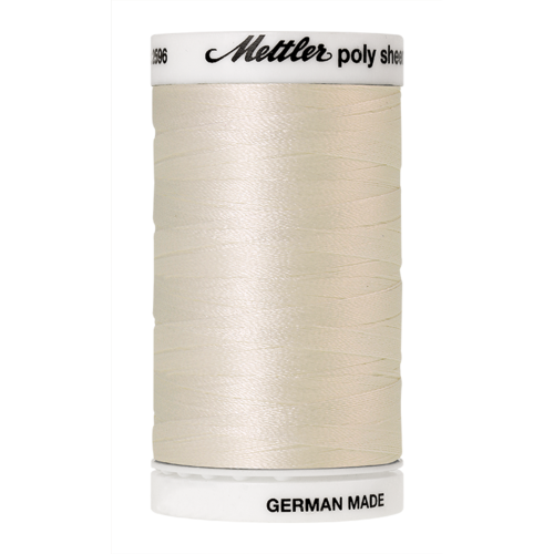 METTLER POLY SHEEN N°40 - 800m  - 0101 Eggshell