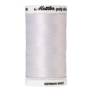 METTLER POLY SHEEN N°40 - 800m  - 0015 White
