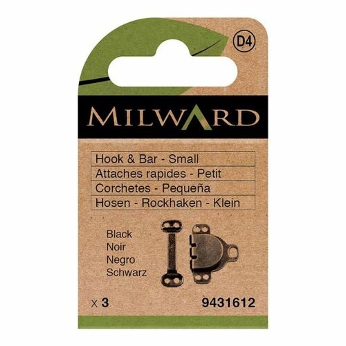 MILWARD BROEK- EN ROKHAKEN Zwart 3st