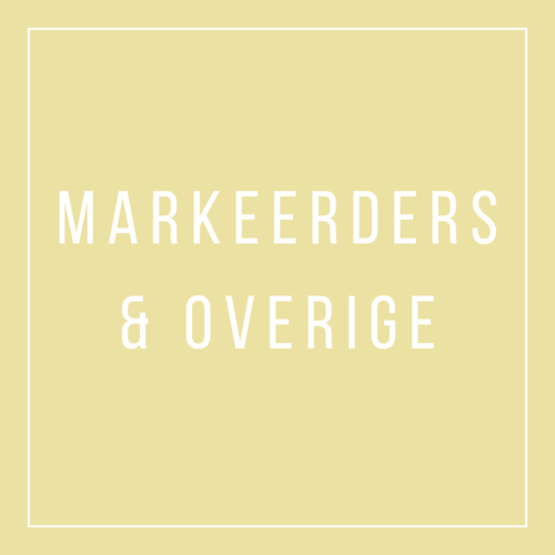 MARKEERDERS & OVERIGE