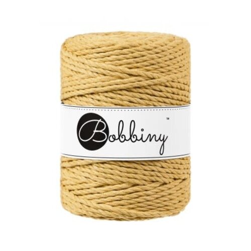 BOBBINY Macrame 5mm – Honey - ropes 3PLY