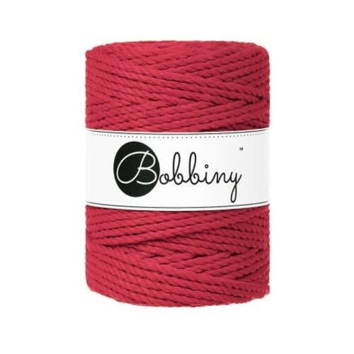 BOBBINY Macrame 5mm – Classic Red - ropes 3PLY