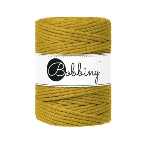 BOBBINY Macrame 5mm –  Spicy Yellow - ropes 3PLY