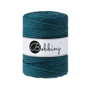 BOBBINY Macrame 5mm – Peacock Blue - ropes 3PLY