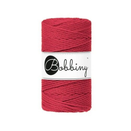 BOBBINY Macrame 3mm – Classic Red - ropes 3PLY