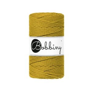 BOBBINY Macrame 3mm –  Spicy Yellow - ropes 3PLY