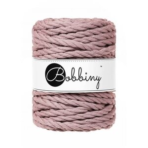 BOBBINY Macrame 9mm – Mauve - ropes 3PLY