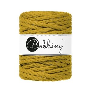 BOBBINY Macrame 9mm –  Spicy Yellow - ropes 3PLY