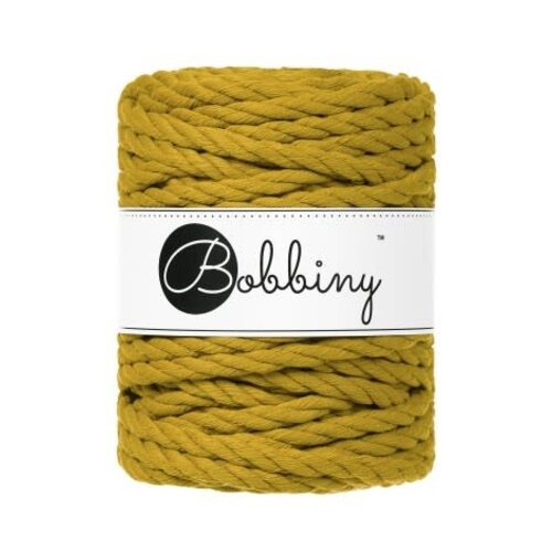 BOBBINY Macrame 9mm –  Spicy Yellow - ropes 3PLY