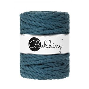 BOBBINY Macrame 9mm – Peacock Blue - ropes 3PLY