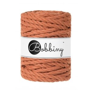 BOBBINY Macrame 9mm – Terracotta - ropes 3PLY