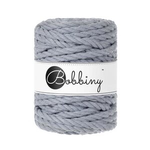 BOBBINY Macrame 9mm – Steel - ropes 3PLY