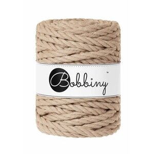 BOBBINY Macrame 9mm – Sand - ropes 3PLY