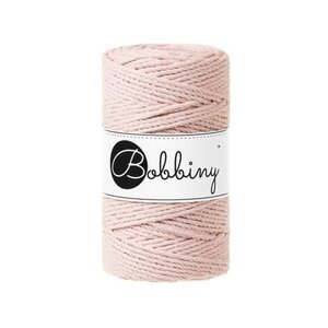 BOBBINY Macrame 3mm – Pastel Pink - ropes 3PLY