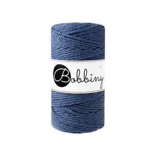 BOBBINY Macrame 3mm – Jeans - ropes 3PLY