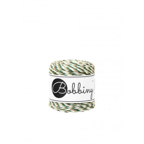 BOBBINY Macrame 1,5mm – Holiday Green - ropes 3PLY
