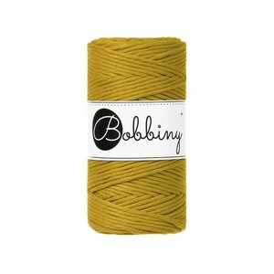 BOBBINY Bobbiny – Macrame 3mm –  Spicy Yellow