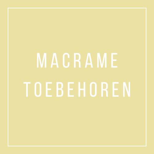 MACRAME TOEBEHOREN