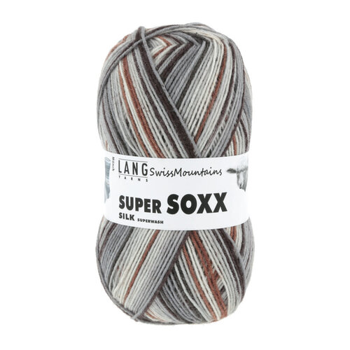 LANG YARNS LY - SUPER SOXX Silk color