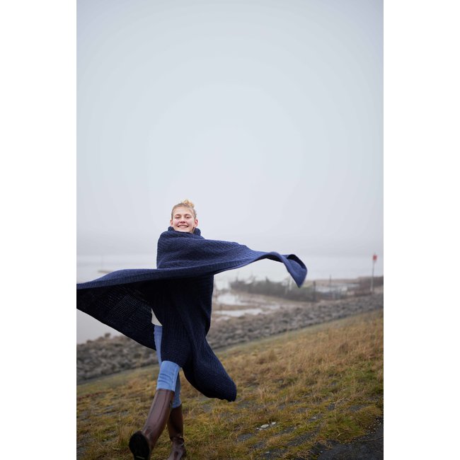 Harlingen Plaid - Navy Melange