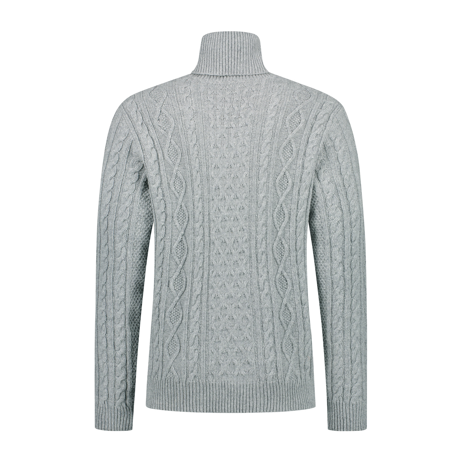 Essentials Dames Soft-Touch Moderne Kabel Crewneck Sweater (Verkrijgbaar in Grote Maat), Oranje, L