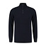 Essential Half Zip Sweater - Navy Melange
