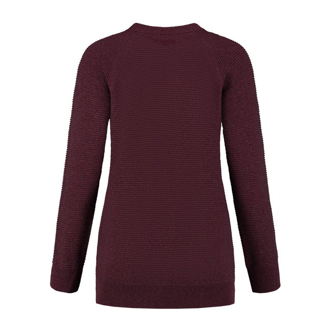Woolcel Pullover - Wine