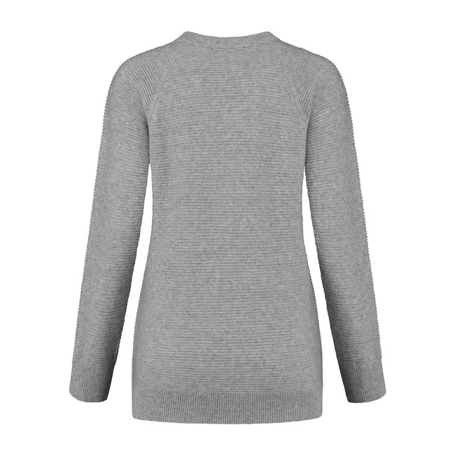 Woolcel Pullover - Grey Melange