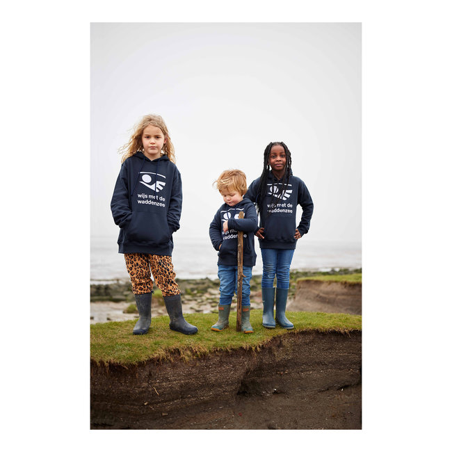 Kids Wijs Hoodie - Navy