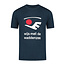 Kids Wijs T-shirt - donkerblauw