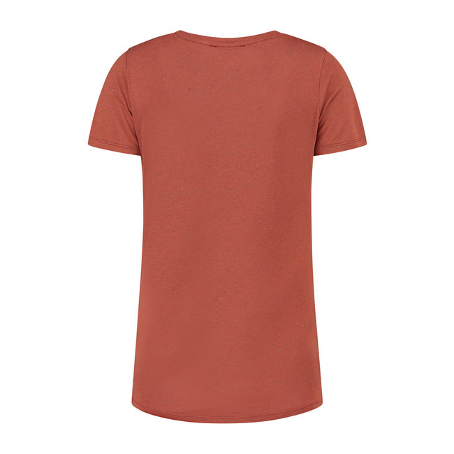 Denimcel Swimming Fish T-shirt - Rust