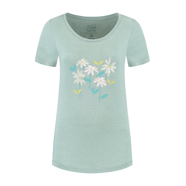 Denimcel Spring Garden T-shirt - Agave Green