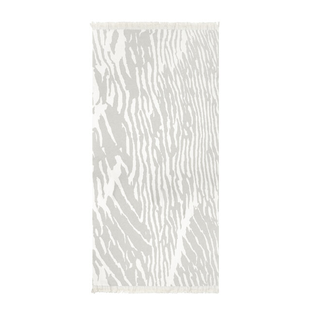 Wadden Strandlaken - wit/blauw