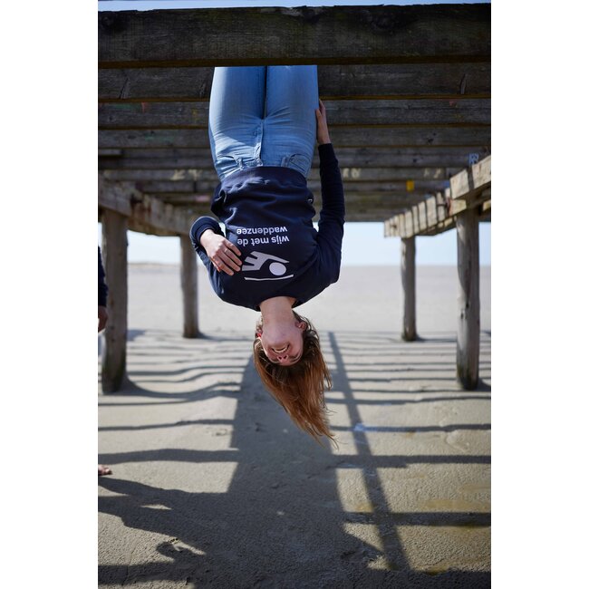 Dames Wijs Sweater - Navy