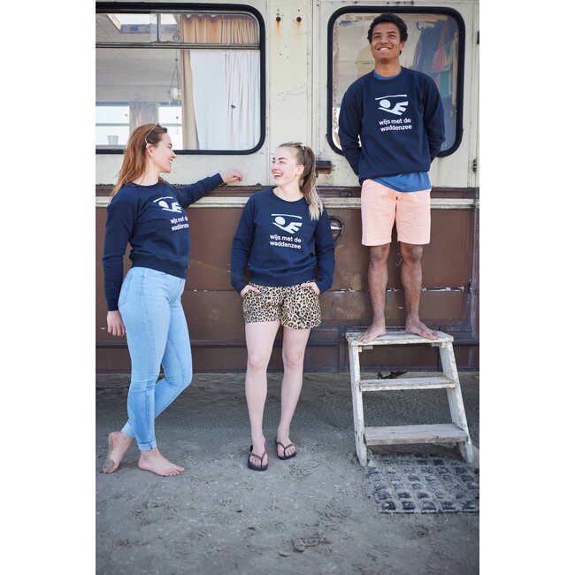 Dames Wijs Sweater - Navy