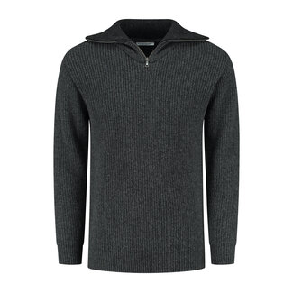 Blue LOOP Originals Essential Nautic Sweater - Anthracite