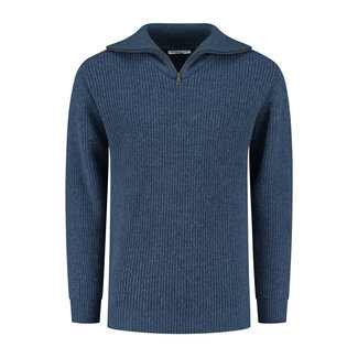 Blue LOOP Originals Essential Nautic Sweater - Sea Blue