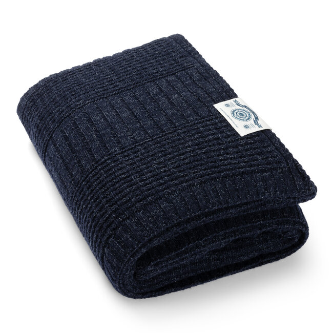 Harlingen Plaid - Navy Melange