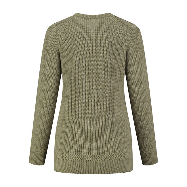 Essential Crewe Sweater - Light Green