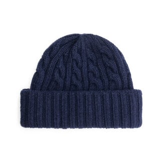 Blue LOOP Originals Fishermen Beanie - Navy