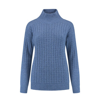 Blue LOOP Originals Breskens Crewe Sweater - Sky Blue