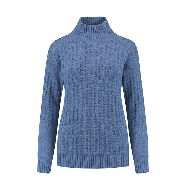 Breskens Crewe Sweater - Sky Blue