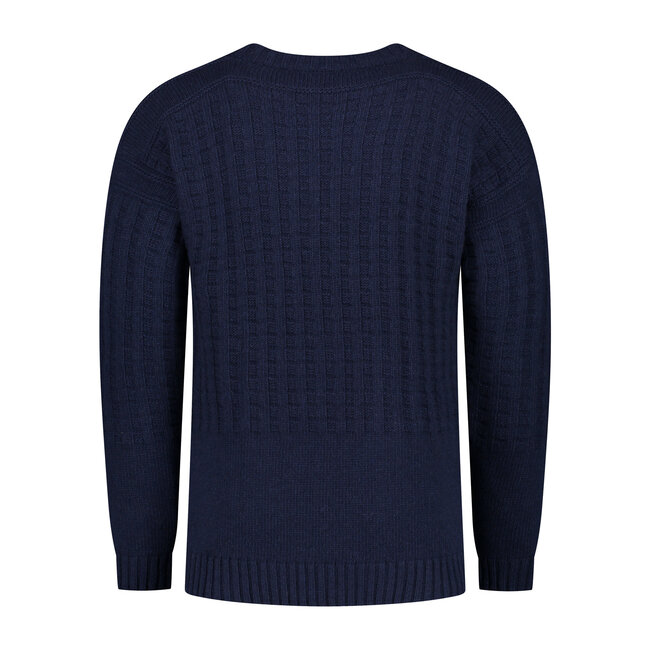 Breskens Crewe Sweater - Navy