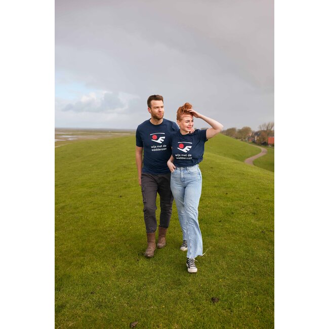 Dames Wijs T-shirt - Donkerblauw