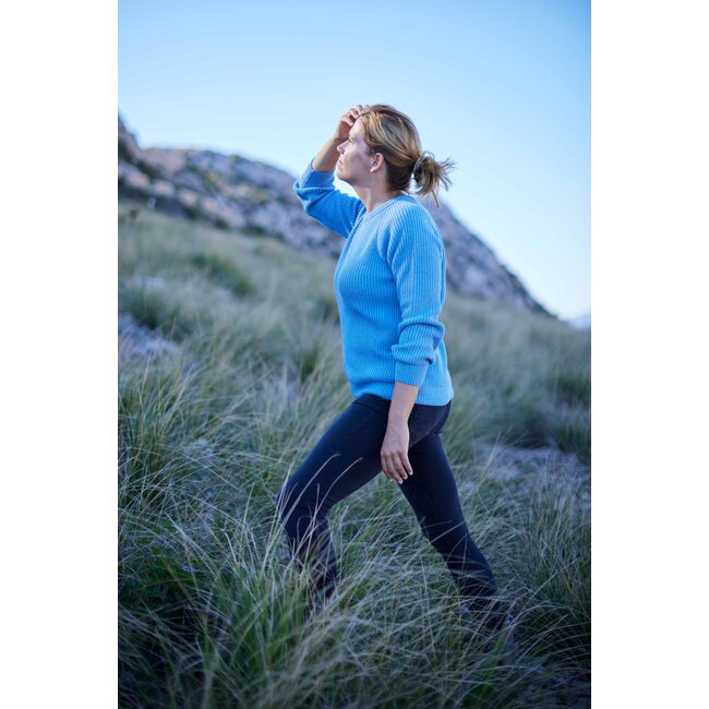Essential Sweater - Light Blue Melange
