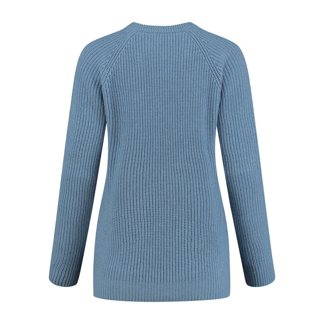 Essential Sweater - Light Blue Melange