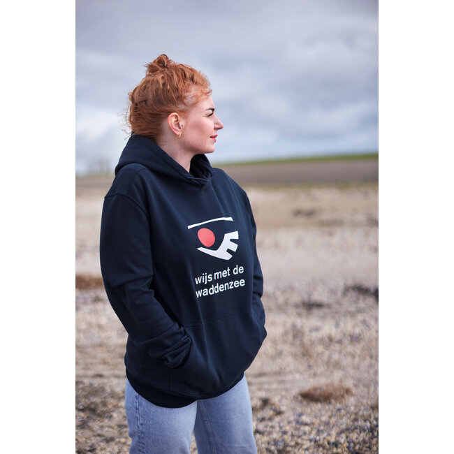 Wijs Hoodie - donkerblauw